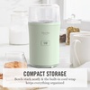image:imageMarthaStewart ElectricCoffee amp Spice GrinderDual 25oz RemovableBowls StorageLidsStainless Steel BladesOne Touch Pulse Control2in1CompactBeans amp Spices Herbsamp Nuts Linen CreamHoneydew Green